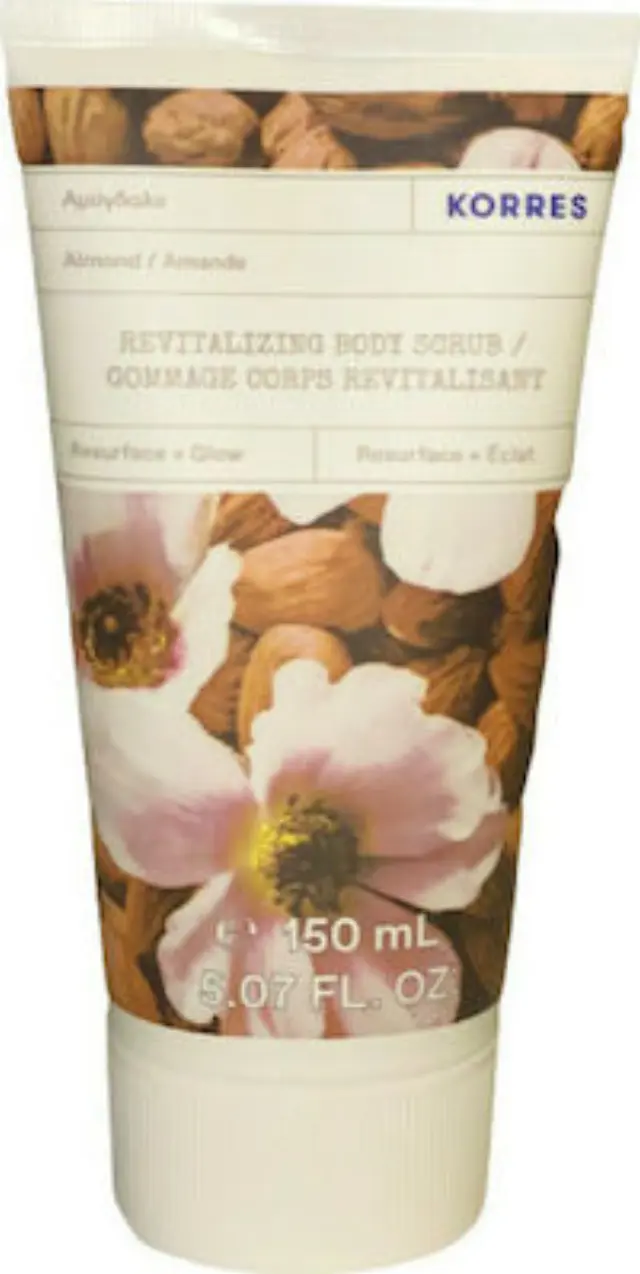 KORRES Revitalizing Body Scrub Almond Αναζωογονητικό Scrub Σώματος με Αμύγδαλο 150ml 2