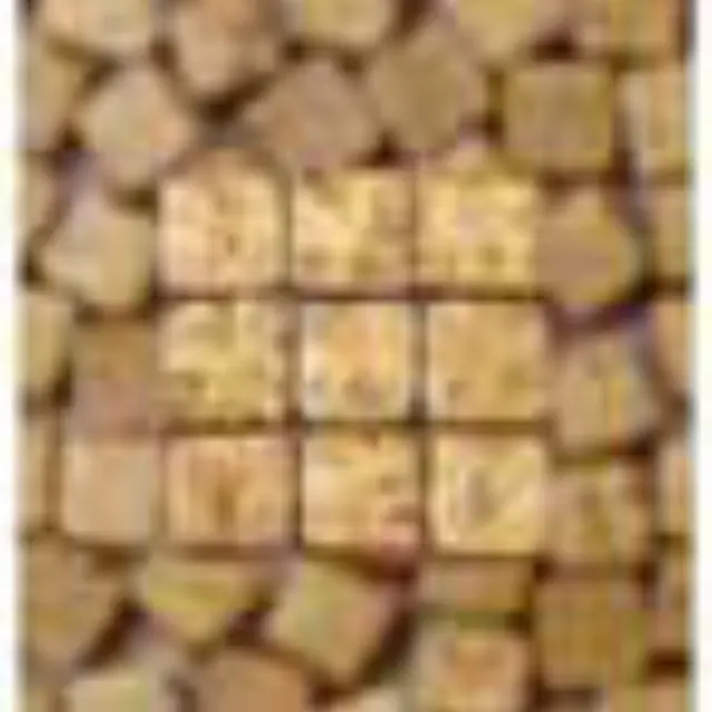 Mini Κεραμική Ψηφίδα 5x5x3mm, Honey, WC06 ~10gr ~100τεμ