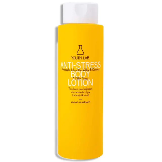 Youth Lab. Anti-Stress Body Lotion Γαλάκτωμα Σώματος με Ανανά, Μιγκέ Και Καρύδα, 400ml