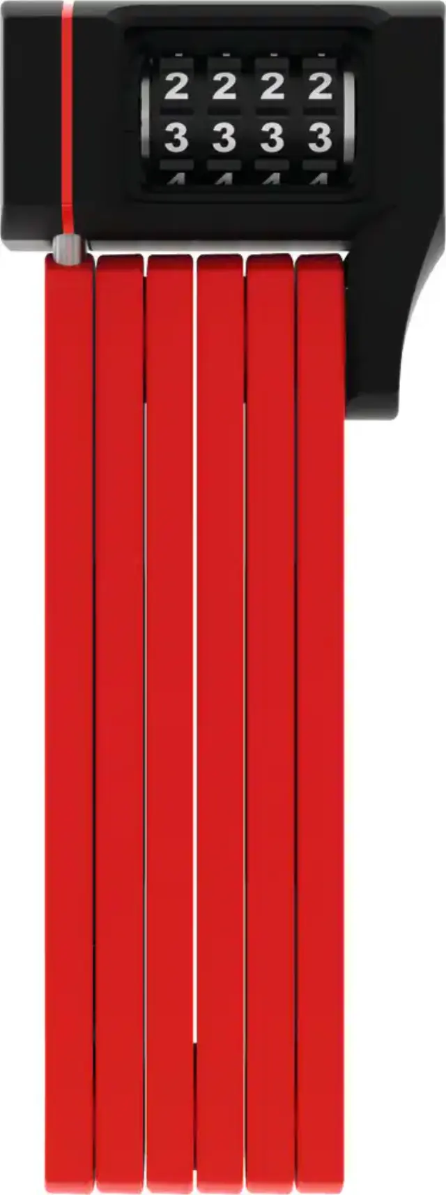 ΚΛΕΙΔΑΡΙΑ ABUS 5700C/80 SH BORDO COMBO UGRIP - ΚΟΚΚΙΝΟ