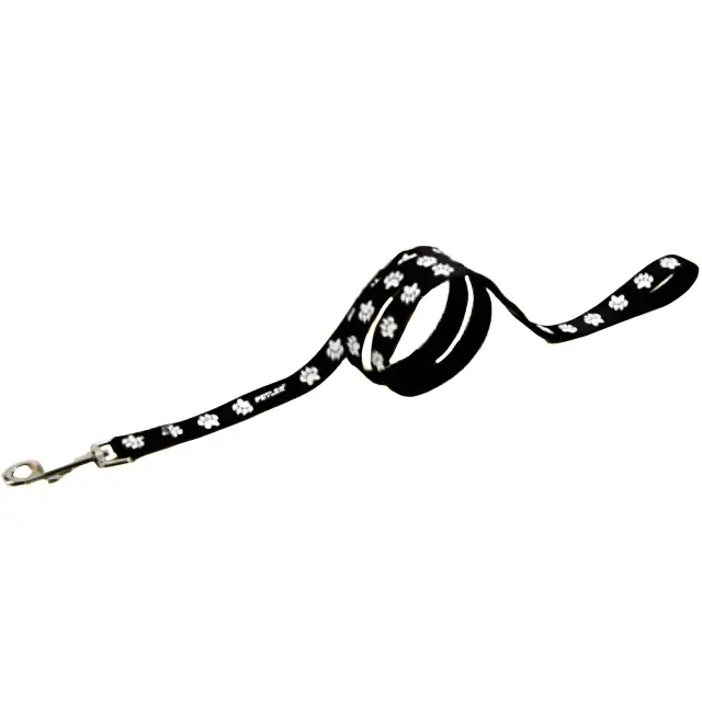 Petler Οδηγός Σκύλου Shining Black Paw Large 2.5x122cm έως 41kg