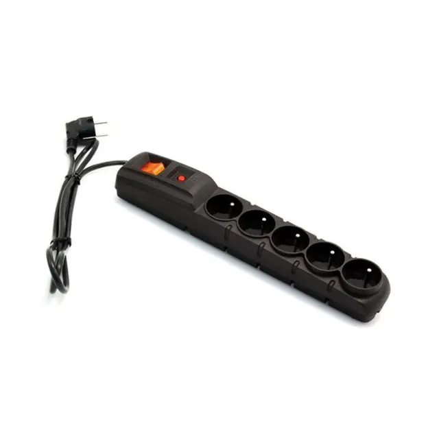 Acar Power Strip F5 5-socket 1.5m Black (W0099)
