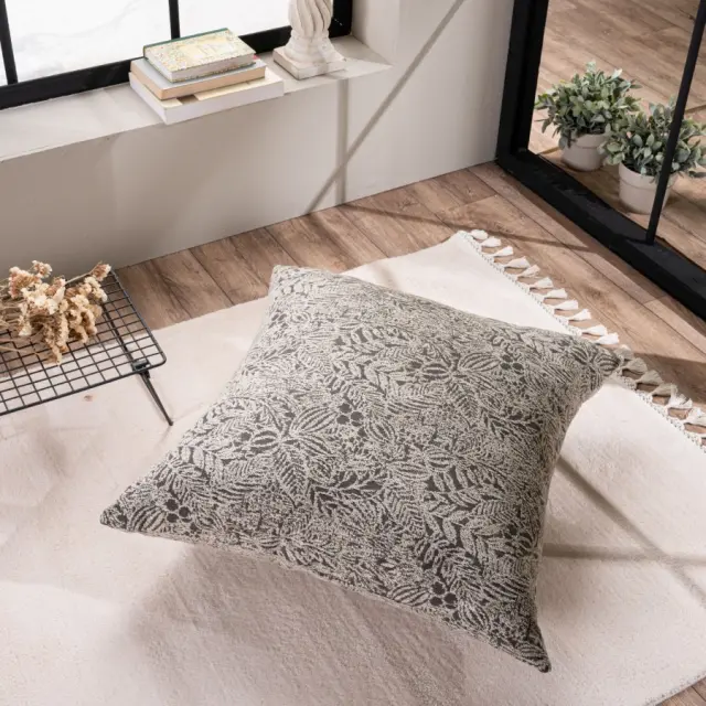 Μαξιλαροθήκη Montana 03 TEORAN 65x65cm δαπέδου με γέμιση 3
