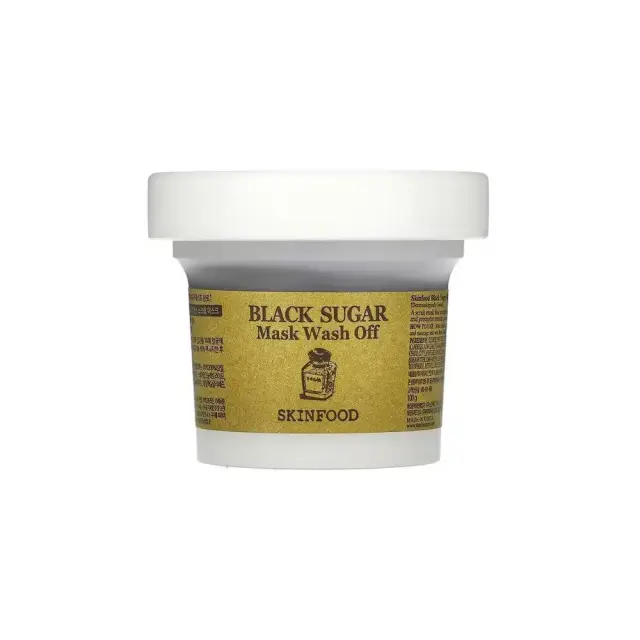 Skinfood Black Sugar Mask Wash Off Μάσκα Απολέπισης Προσώπου, 120gr