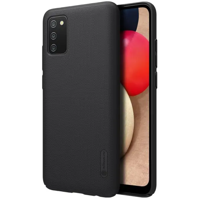 Nillkin® Frosted Shield Back Cover για Samsung Galaxy A02s- Black