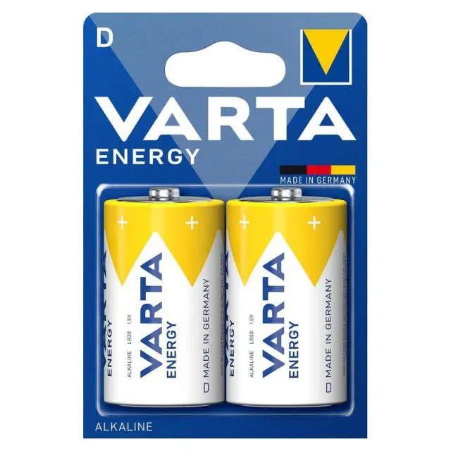 Varta® Energy Αλκαλικές Μπαταρίες D 1.5V 2τμχ