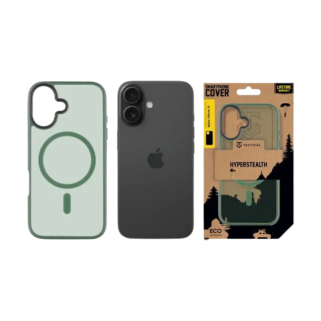 Tactical MagForce Hyperstealth Cover for Apple iPhone 16 Forest Green 3