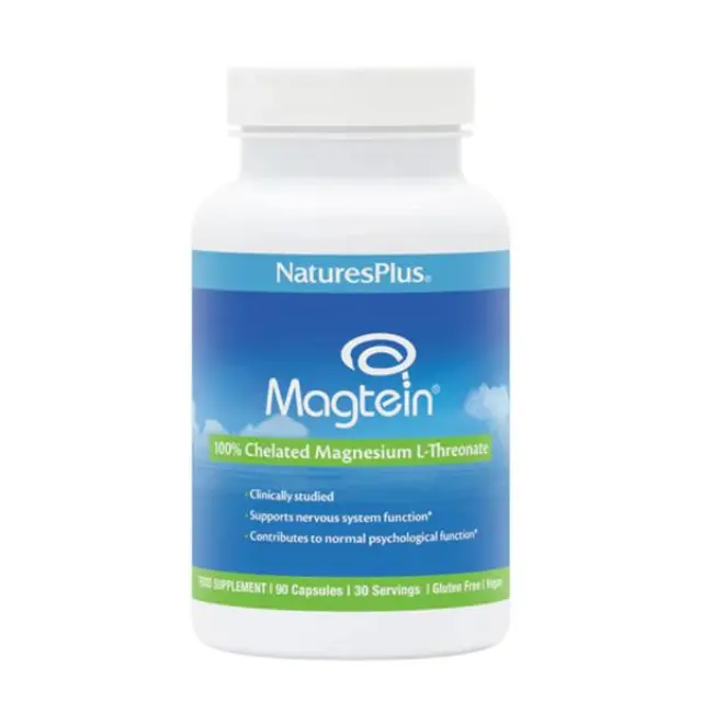 Nature's Plus Magtein Magnesium L-threonate 90 κάψουλες