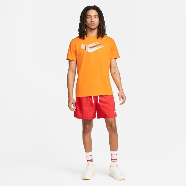 Nike Sportswear Swoosh T-Shirt (DN5243-886) - Πορτοκαλί 3