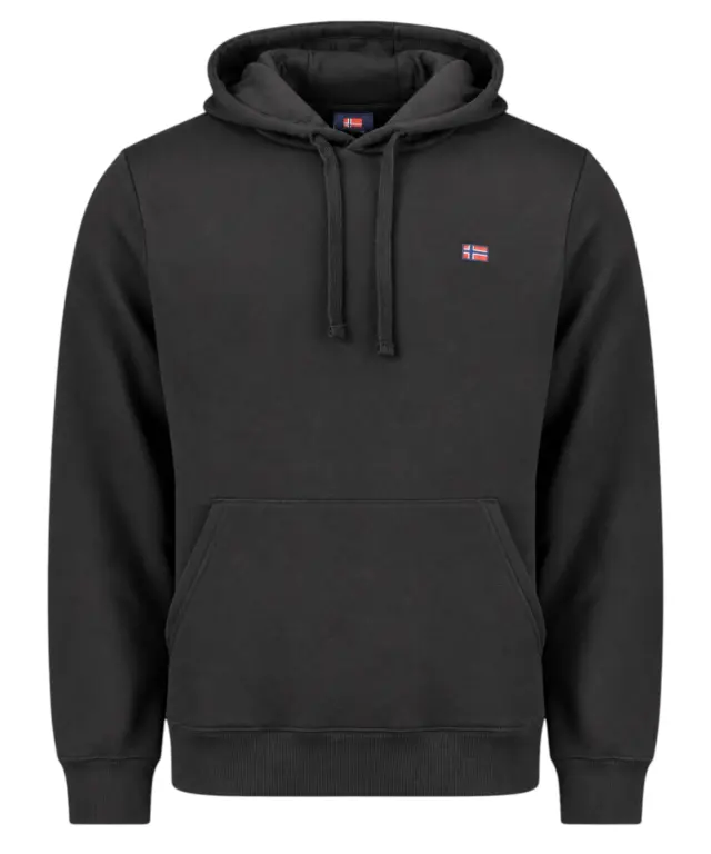 Norway Nautical School - Ανδρική Φούτερ Μπλούζα 869441-BLACK Μαύρο 3