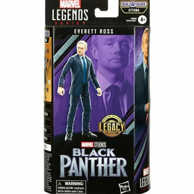Hasbro Φιγούρα Marvel Legends: Black Panther - Everett Ross Action Figure (15cm) (F6844)