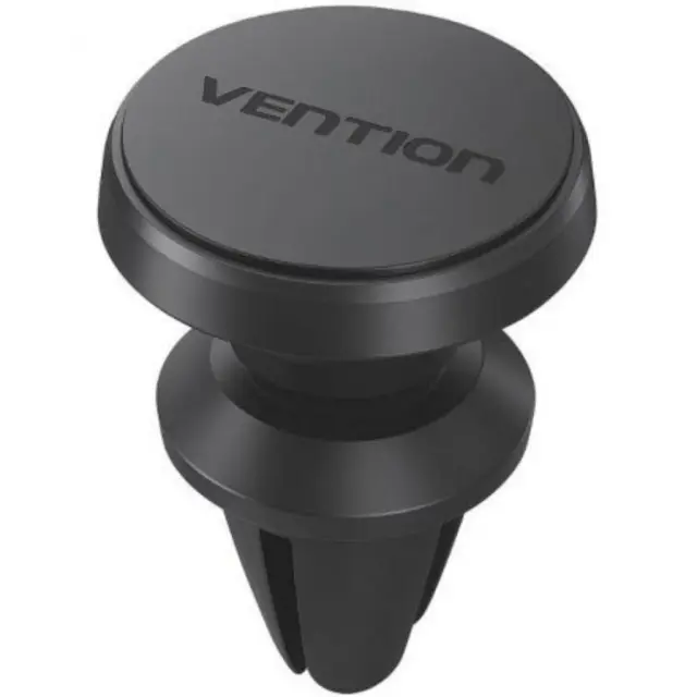 VENTION Magnetic Car Phone Mount Black Air Vent Clip Type (KSMB0) (VENKSMB0)