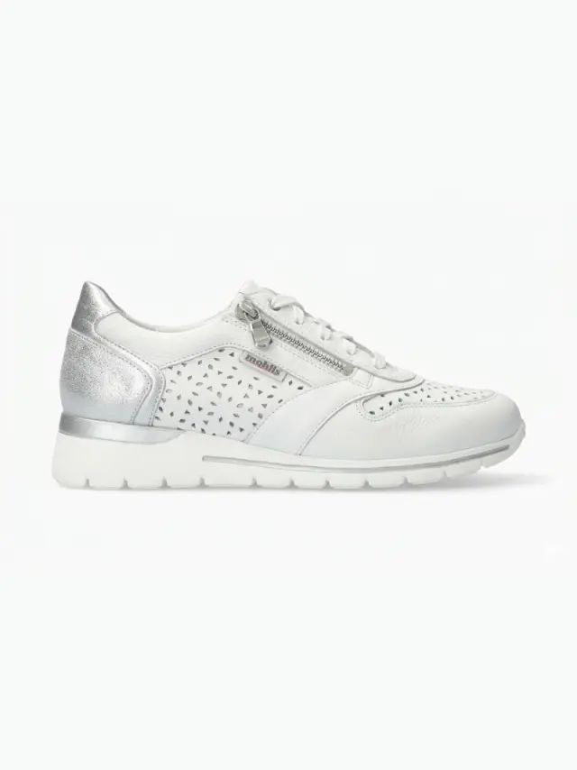 Mephisto Sneakers Γυναικείο δέρμα Άσπρο MEP/EREEN PERF WHITE 3