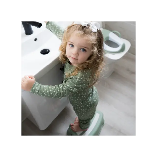 MYCARRYPOTTY My Little Step Stool - Εκπαιδευτικό σκαλοπατάκι / Πράσινο παστέλ 3