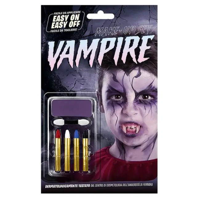 Σετ βαφής vampire με μακιγιάζ & 4 μολύβια