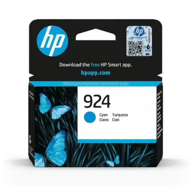 HP Μελάνι Inkjet No.924 Cyan (4K0U3NE) (HP4K0U3NE) HEWLETT PACKARD