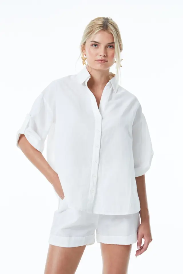 Πουκάμισο Oversized ELLORE SHIRT - XS