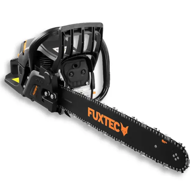 Αλυσοπρίονο Βενζίνης Fuxtec Fx-Ks255 Black Edition 54cc Με Λάμα 52cm & Τσάντα Μεταφοράς 2