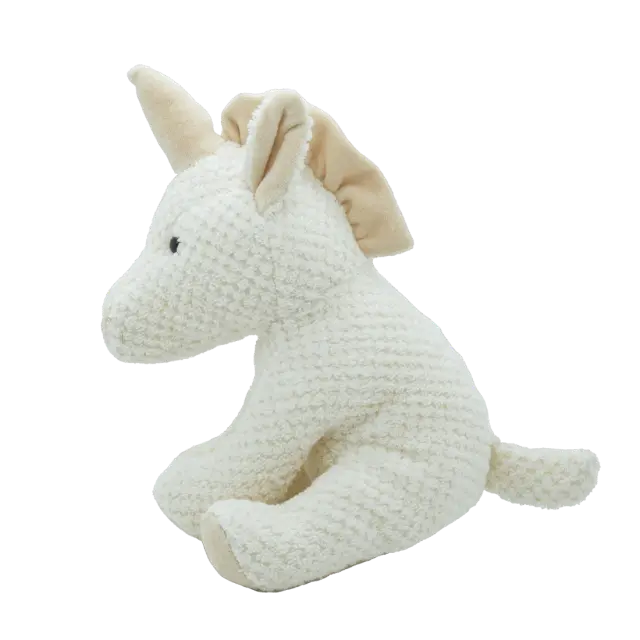 Λούτρινος Μονόκερος 22cm Organic Cotton Blend - CUTE 3