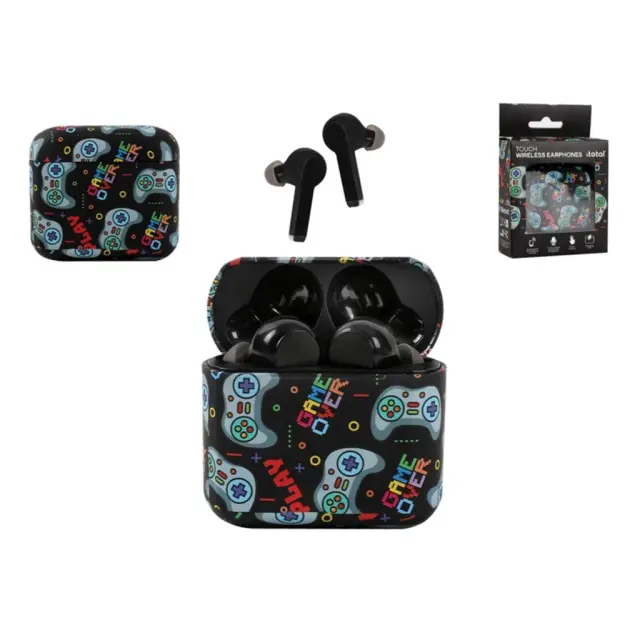 I-Total In-ear Bluetooth Handsfree Ακουστικά Με Θήκη Φόρτισης Let's Play XL2045A (i-Total)
