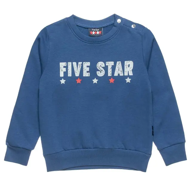 Σετ φόρμας φούτερ Five Star με ανάγλυφο τύπωμα 2