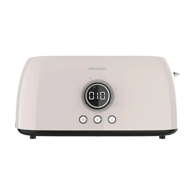 Cecotec Φρυγανιέρα ClassicToast 15000 Extra Double 1500W Beige (3109) 2