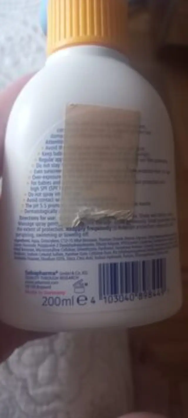 Sebamed Baby Αντηλιακό Spray SPF50 150ml 2