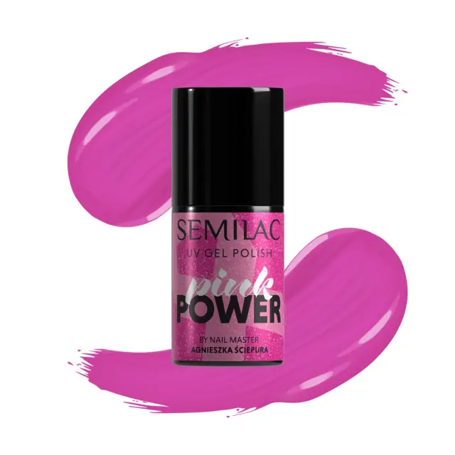 Semilac Ημιμόνιμο Βερνίκι A703 Pink Power 7ml