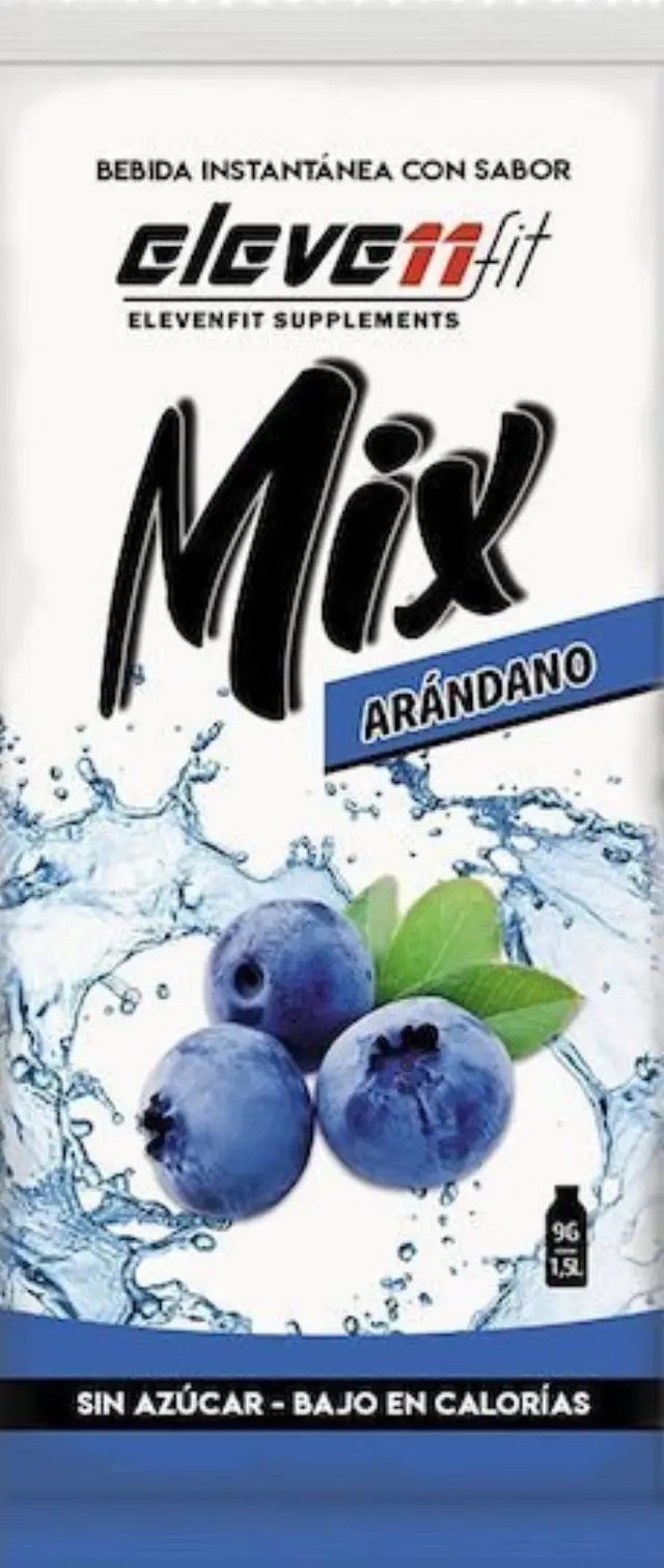 Eleven Fit Mix Blueberry Χυμός σε Σκόνη με Γεύση Μύρτιλο, 9gr