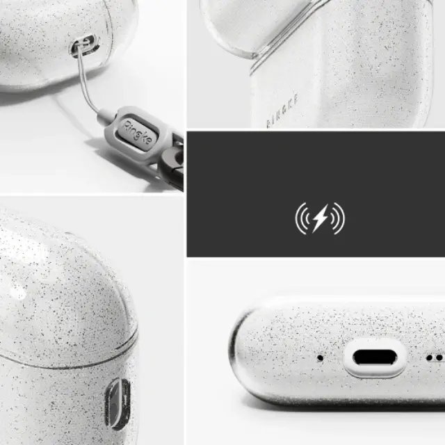 Ringke Air Apple Airpods Pro 3 Glitter Clear 2