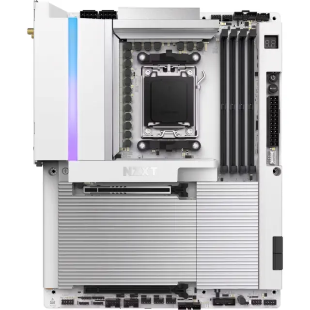 NZXT N9 X870E White (black)