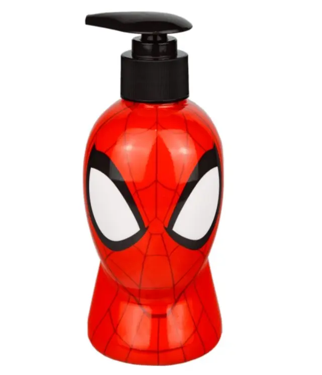 Spiderman Παιδικό Αφρόλουτρο και Σαμπουάν 2-σε-1 Bubble Bath & Shampoo Dispenser 300ml