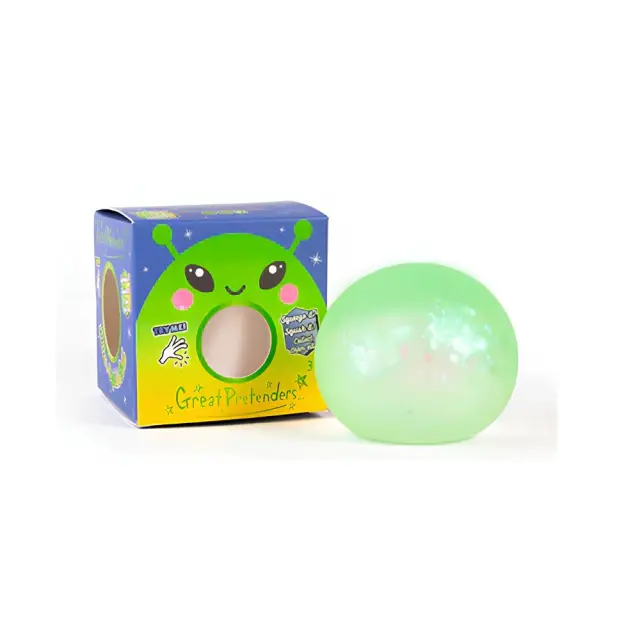 Great Pretenders Squishy ζουληχτή μπάλα αντιστρές με γκλίτερ (επιλογή από 6 χρώματα) 82700