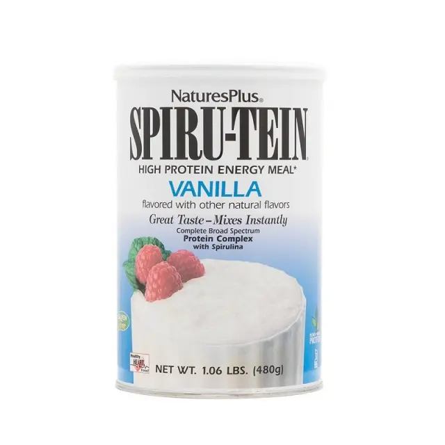 Nature's Plus SPIRU-TEIN Πρωτεϊνούχο Γεύμα Βανίλια 544gr