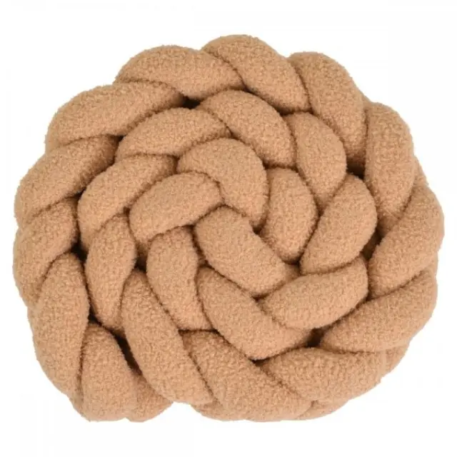 Cangaroo Πάντα Πλεξούδα 235*10*8cm Boucle Beige 3800146273729 2