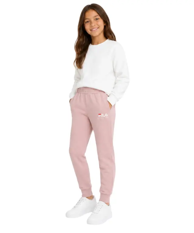 Fila - Παιδικό Παντελόνι Φόρμας FAK0431-40133 Ροζ 2