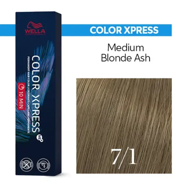 Wella Professionals Color Xpress 7/1 Medium Blonde Ash 60ml