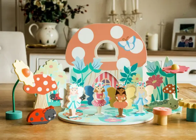 Ξύλινο Νεραϊδόσπιτο Play Set Orange Tree Toys (FSC®) 2