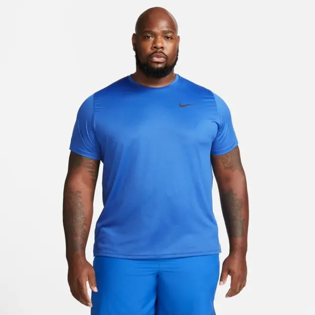 Nike Pro Dri-FIT T-Shirt (CZ1181-492) - Μπλέ - L
