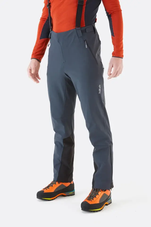 Rab Ascendor Alpine Pant Ebony Soft-shell Παντελόνι Σκι-Χειμερινού Βουνού - X Large 2