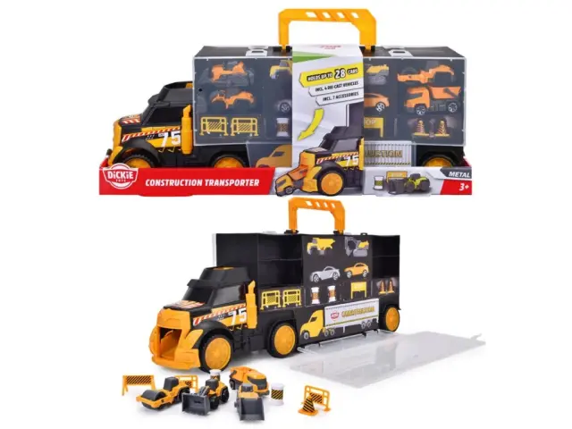 DickieToys® Construction Transporter Αυτοκινητάκι