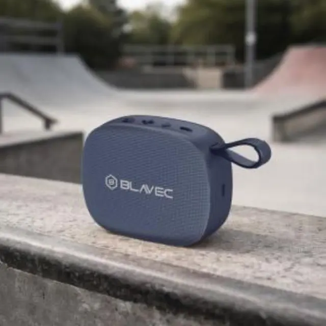 Φορητό Ηχείο Bluetooth Blavec WS-06 Go Play TWS 6W Σκούρο Μπλε N71049 3