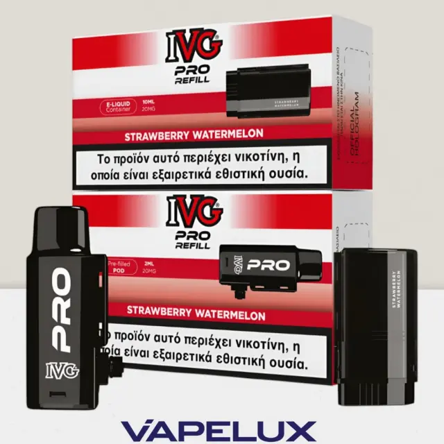 IVG Pro Refill Strawberry Watermelon 20mg 2ml+10ml