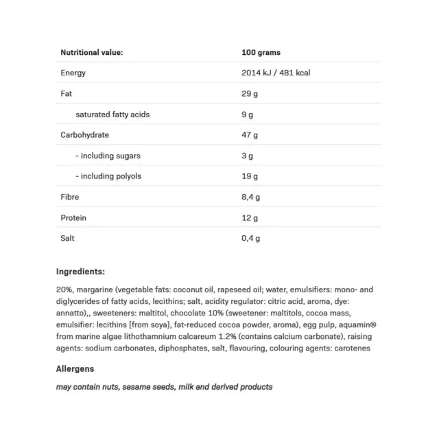 ALLNUTRITION Fitking Cookie Chocolate Peanut 2