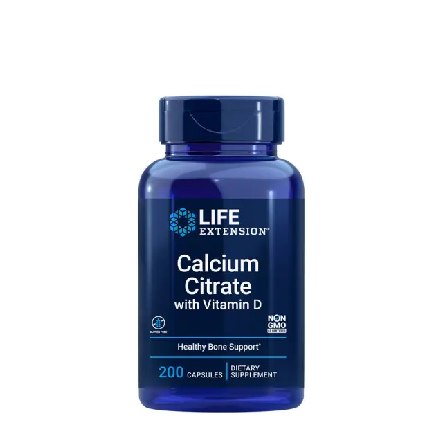 Life Extension Calcium Citrate with Vitamin D