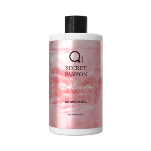 Qure  500ml Secret Passion Velvet Sensation Shower Gel