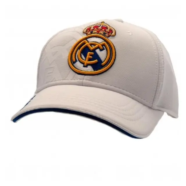Καπέλο ενηλίκων Real Madrid adult WHITE cap first team RM3GO3 2