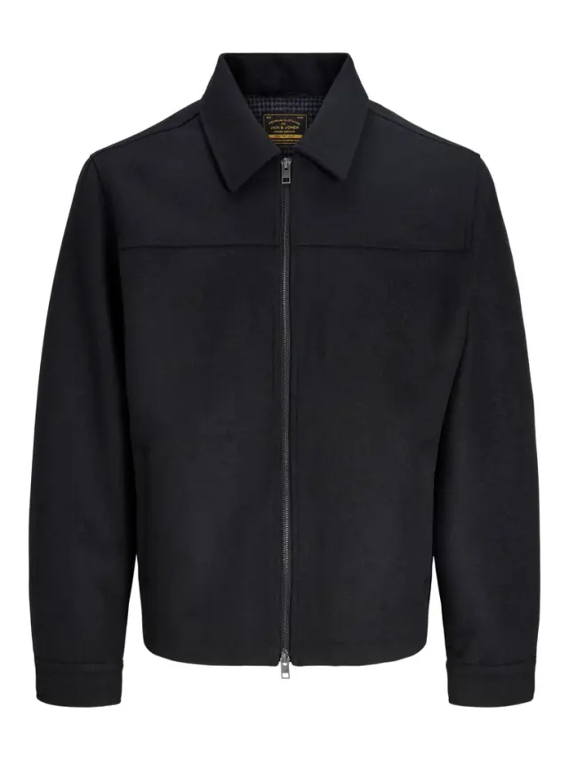 JPRBLAWARNER WOOL BLEND JACKET Black