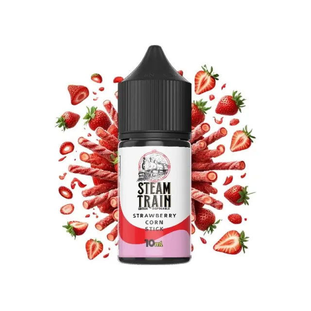 Steam Train Disposable Edition Strawberry Corn Stick 10ml/30ml