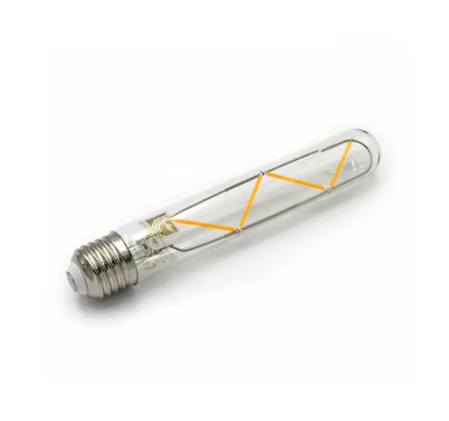 LED ΛΑΜΠΑ COG ΣΩΛΗΝΑΣ ΔΙΑΦ.L:185mm D:30mm Ε27 6W ΝΤΙΜ.ΘΕΡΜΟ